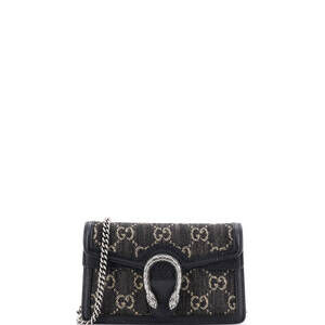Gucci Dionysus Bag Gg Denim Super Mini #239820G98B
